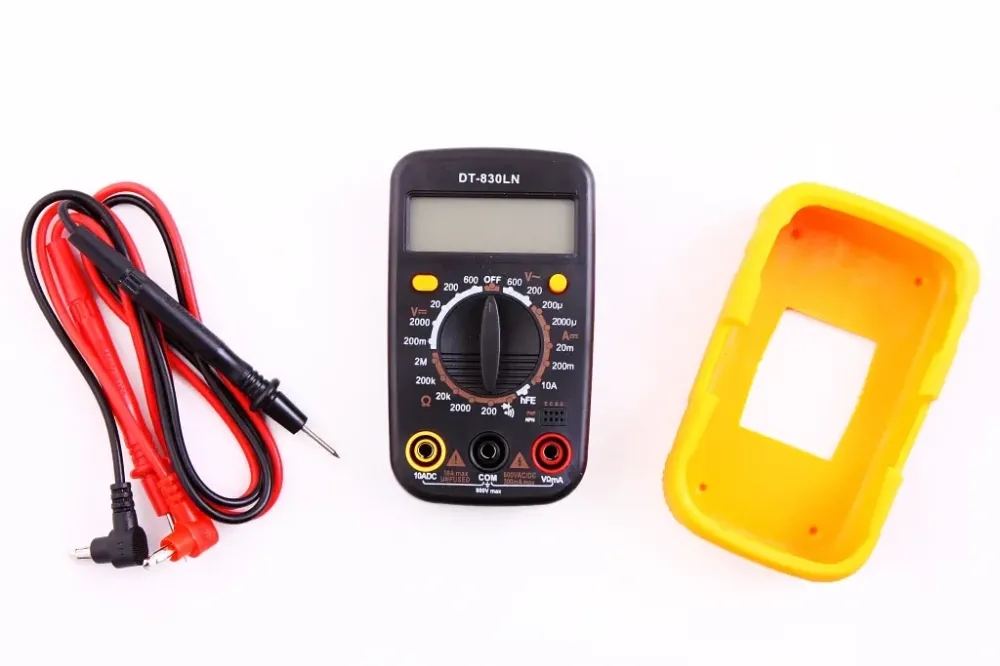Мультиметр DT-830LN цифр. Інд. з чохлом + крона Вінниця - фото 1