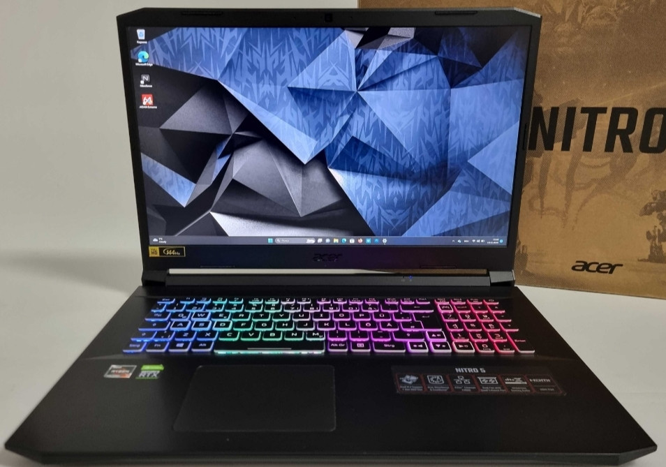 Aser Nitro 17 R7 5800H/RTX 3070 8Gb/RAM16GB /SSD1TB /144Hz. Київ - фото 1