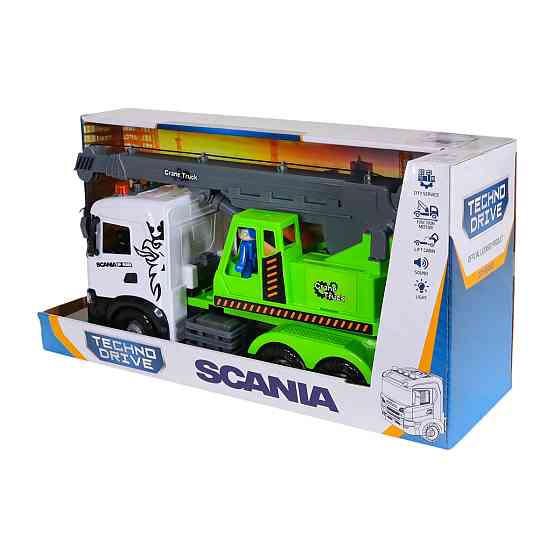 Автомодель серії Mid Truck – Автокран Scania (світло, звук) Дніпро