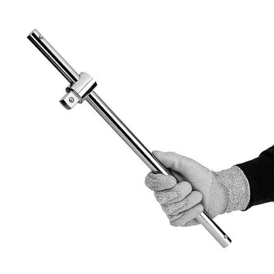 Вороток INTERTOOL ET-1024 3/4" - міцність і довговічність Cr-V сталі, Тайвань Львів