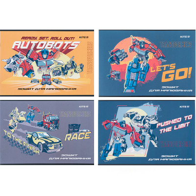 Альбом для рисования Kite Transformers, 12 листов (TF24-241) Винница - изображение 1