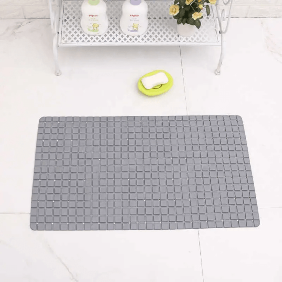 Гумовий килимок для ванної та душу, сірий колір Кам'янець-Подільський