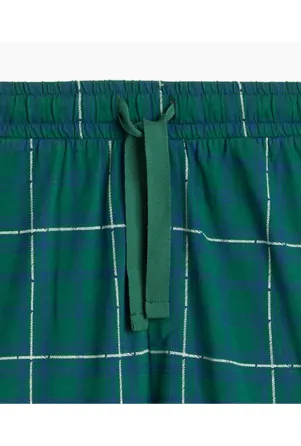 Чоловіча піжама (довгі штани, довгий рукав) 100% Бавовна Atlantic NMP-377 Київ