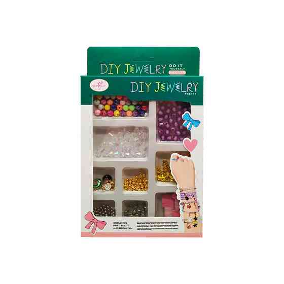 Набір бісер ZQ2031-A-C-G-1 намистини, підвіски, нитки ZQ2031-A-C-G-8 Вінниця