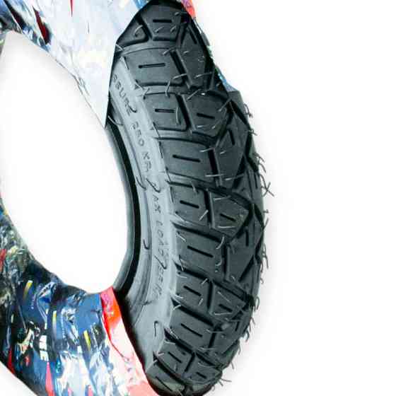 Шина 3.50-10 камерка SC (червона упак) З КАМЕРОЮ шип 124 мото Мукачево