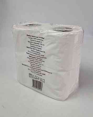 Бумага туалетная  белая (а4*150) Примьер (1 пачка) Харьков