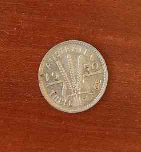 Австралия 3 пенса 1950 Серебро Полтава