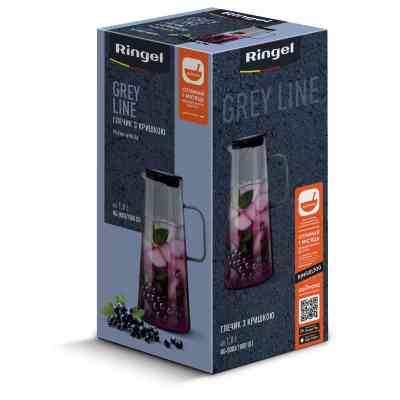 Глечик Ringel Grey Line (G) 1800 мл (RG-0003/1800 (G)) Вінниця