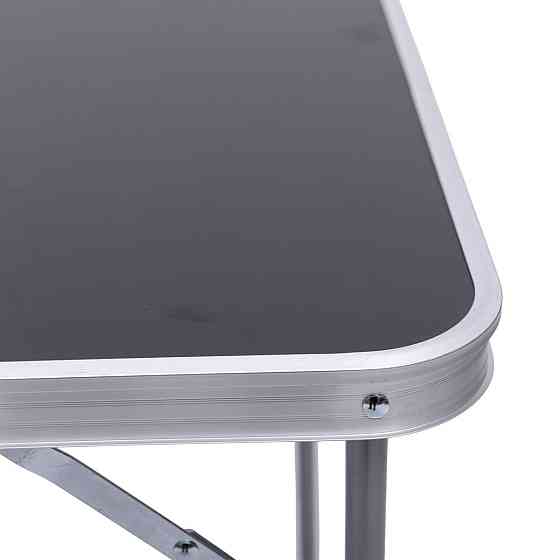 Розкладний стіл для пікніка чорний Lugi Київ