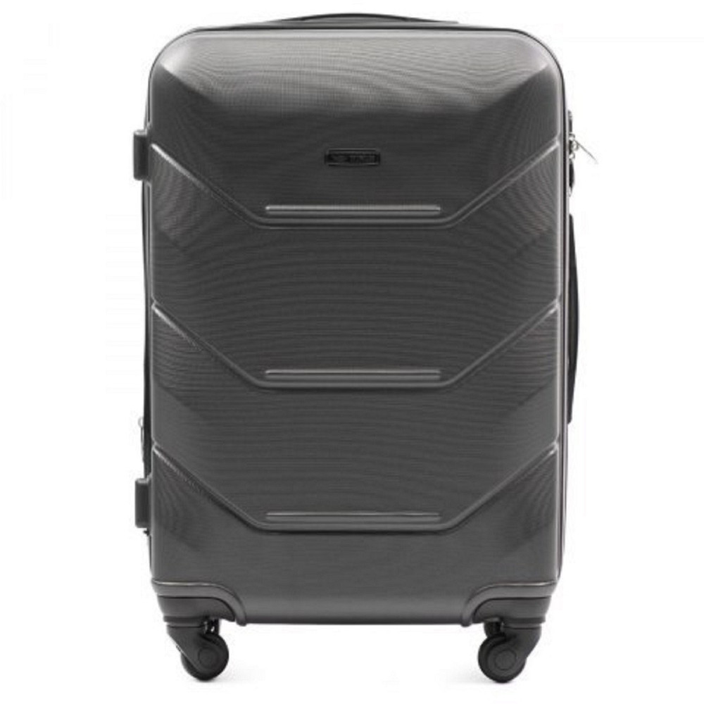 Валіза пластикова WINGS 147 середня графіт Київ - фото 2