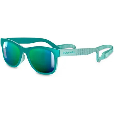 Дитячі сонцезахисні окуляри Suavinex зі стрічкою, напівкругла форма, 24-36 місяців, зелені (308547) Вінниця - фото 1