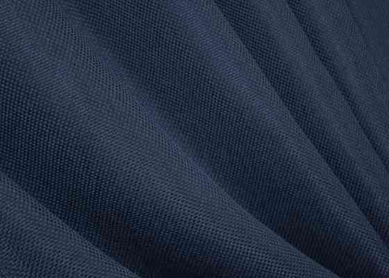 Комплект коротких штор VR-Textil Льон-блекаут Льон Мішковина № 1360ш Темно-синій 130х170см 2 шт (35-0104) Київ