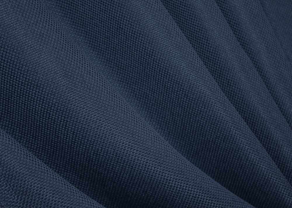 Комплект коротких штор VR-Textil Льон-блекаут Льон Мішковина № 1360ш Темно-синій 130х170см 2 шт (35-0104) Київ - фото 5