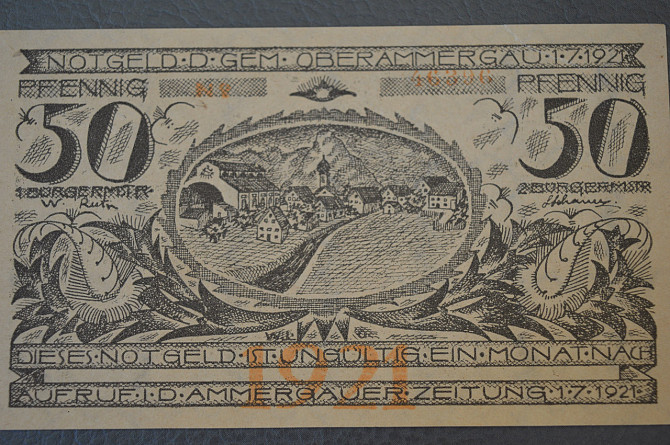 Германия. Нотгельд. 50 Pf ( 13 ) Полтава - изображение 1