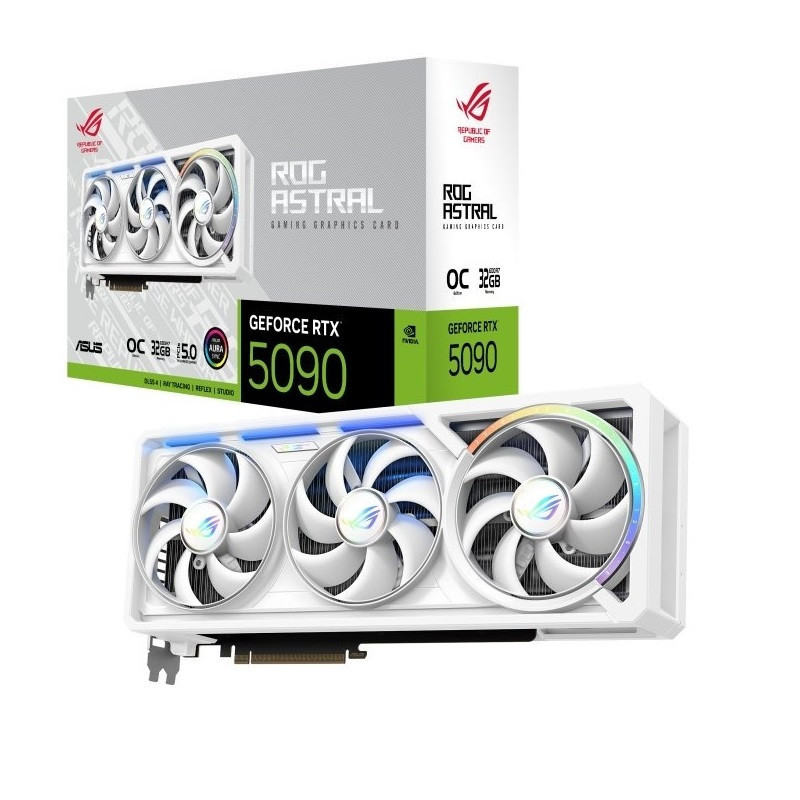 Відеокарта GF RTX 5090 32 GB GDDR7 ROG Astral White OC Asus (ROG-ASTRAL-RTX5090-O32G-WHITE) ( 15242 ) Харків - фото 6