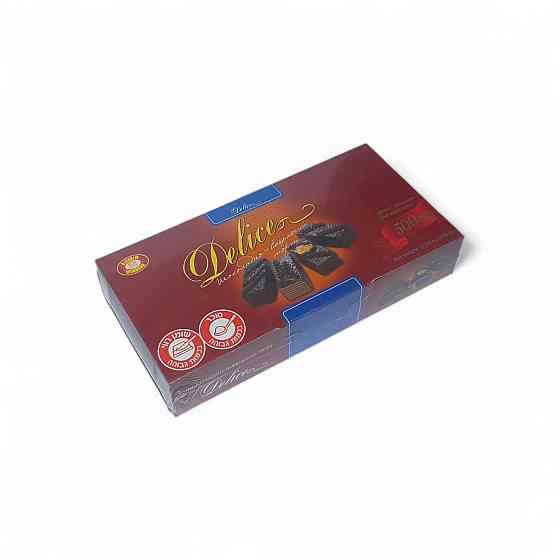 Харьковский вафельный торт Делис глазированный, порционный 0.5 кг Харків