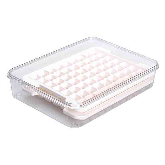 Контейнер для заморозки льоду 126 відсіків бежевий Київ