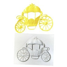 Молд силиконовый Карета 63 на 80 мм серый Киев - изображение 1