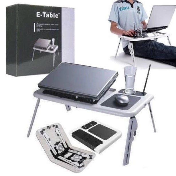 Столик для ноутбука ноутбука металевий, Підставка для ноутбука на колінах Підставка RI-15 Львів - фото 3