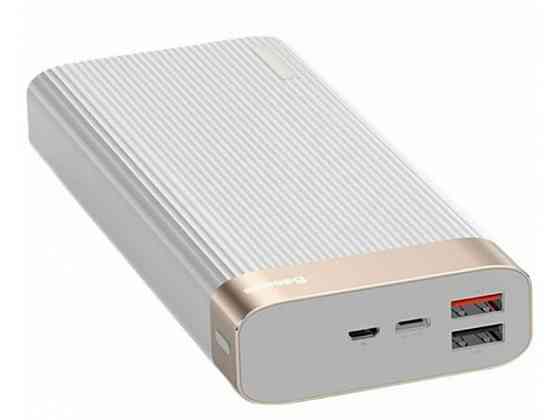 Зовнішній акумулятор Baseus Parallel Power Bank 20000mAh White Киев