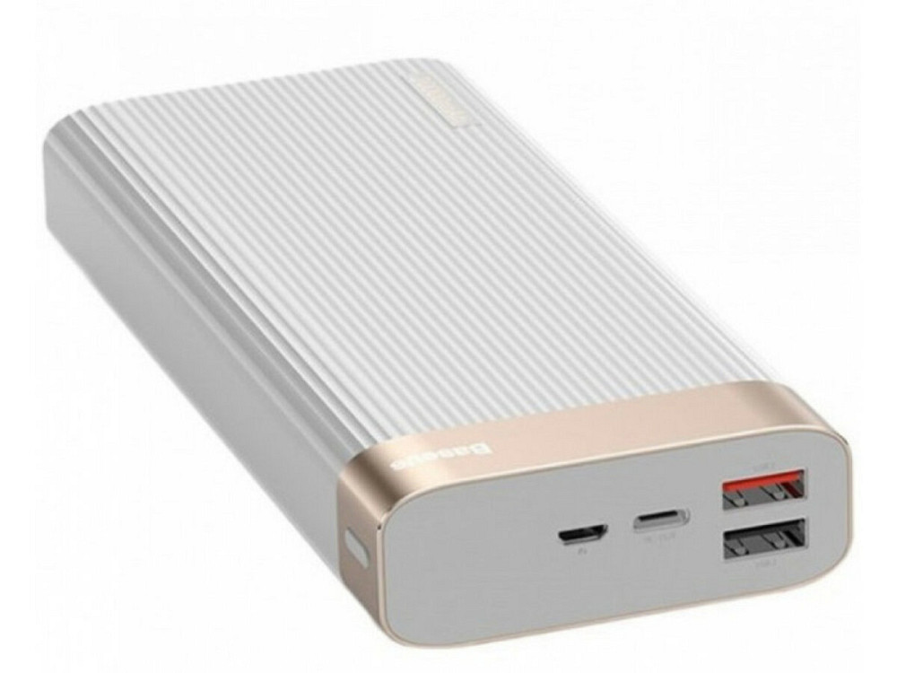 Зовнішній акумулятор Baseus Parallel Power Bank 20000mAh White Киев - изображение 3