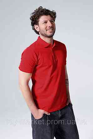 Поло класичне Stedman Lux Polo чоловіче червоне (ST9060-SRE) XXL Київ