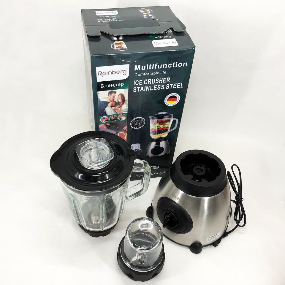 Настольный стационарный блендер Rainberg RB-2223 2000 Вт, Портативный блендер для смузи EF-30 Івано-Франківськ - фото 4