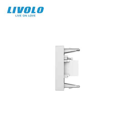 LIVOLO HDMI розетка LIVOLO 1.4, сіра, модуль 0.5 поста, для телевізора / ПК (VL-FCHD-1IP) Коломия