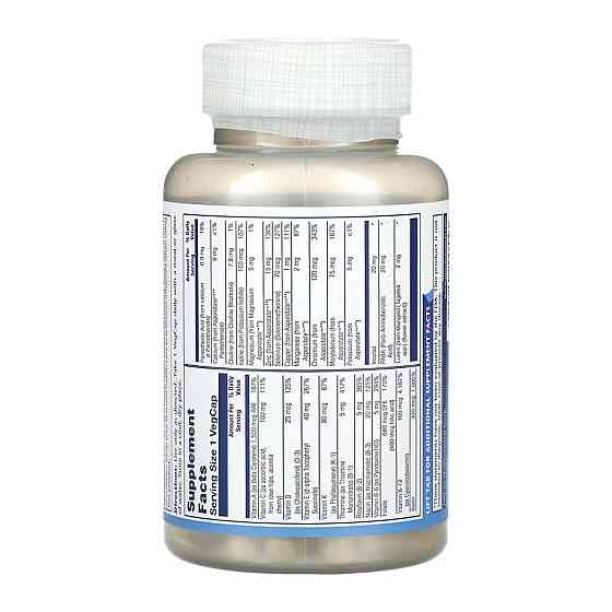 Мультивітаміни для чоловіків Solaray Once Daily Active Man 90 капсул Луцьк