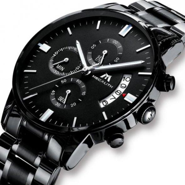 Чоловічий наручний годинник MegaLith Super Вінниця - фото 5