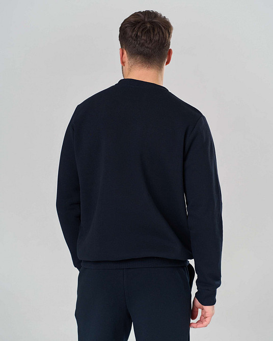 Чоловічий теплий костюм зі штанами синій — Байка — однотонний Tom John 93401 Київ - фото 7