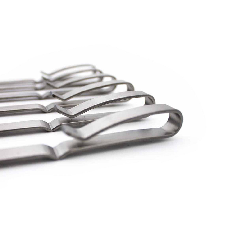 Набір шампурів для бічного пальника гриля SANTOS, з нержавіючої сталі, вітрозахист, набір 6 шт. 890956 Код: 010998 Рівне - фото 3