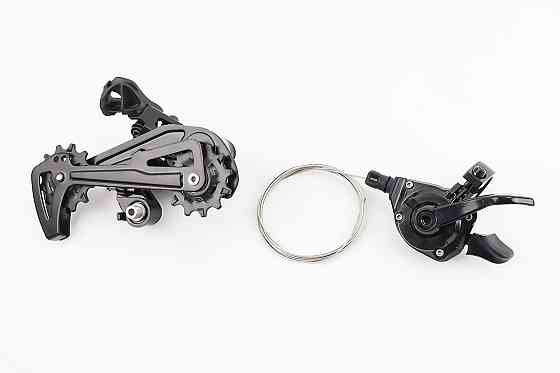 Комплект перемикання (групсет) 1x13 швидкостей, чорні AX, 2 деталі Київ