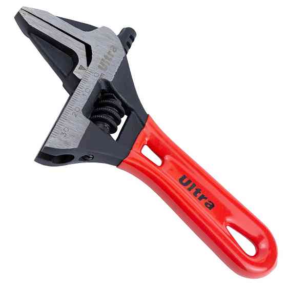 Ultra Ключ разводной с тонкими губками укороченный 140мм, 0-34мм CrV ULTRA (4100222) Киев