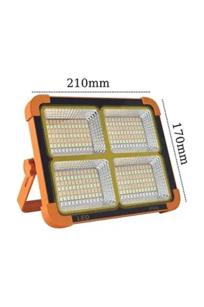Вуличний світлодіодний прожектор LR-200 Solar LED light (акумуляторний, сонячна панель, PowerBank, USB, IP65) Одеса