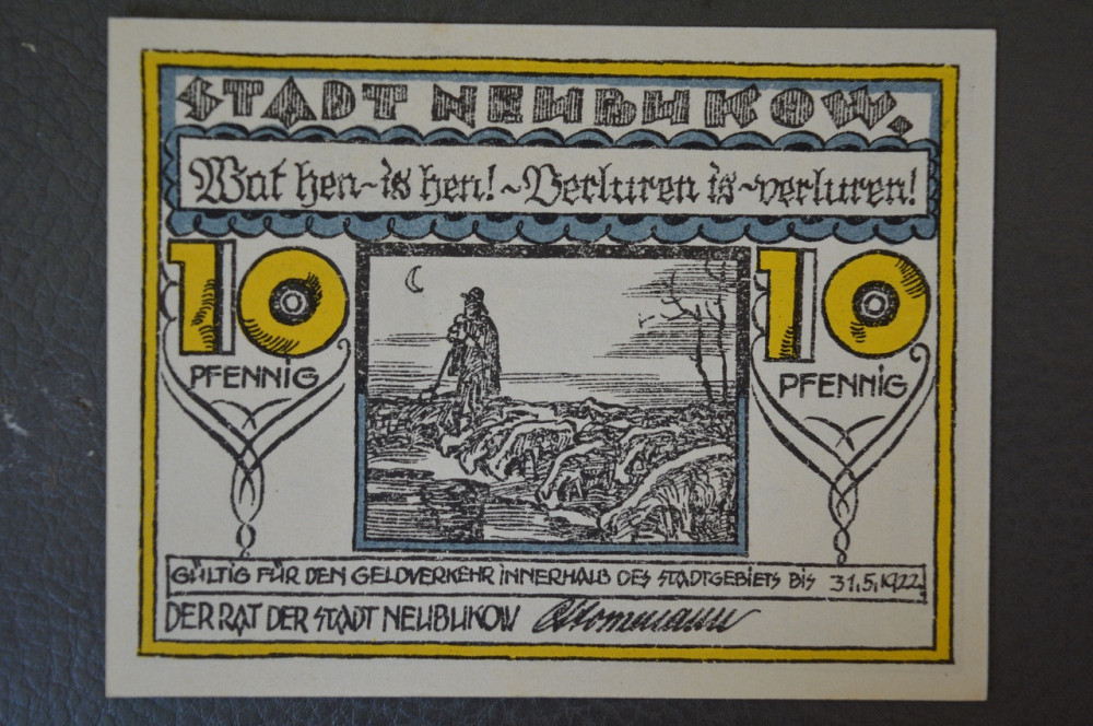 Німеччина. Нотгельд. 10 Pf ( 11 ) Полтава - фото 1