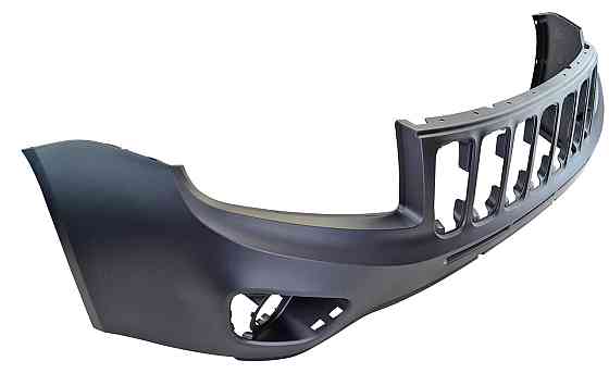 Бампер Джип Компас 1 MK (2011-2015) рестайлинг верхняя часть передний Мукачево