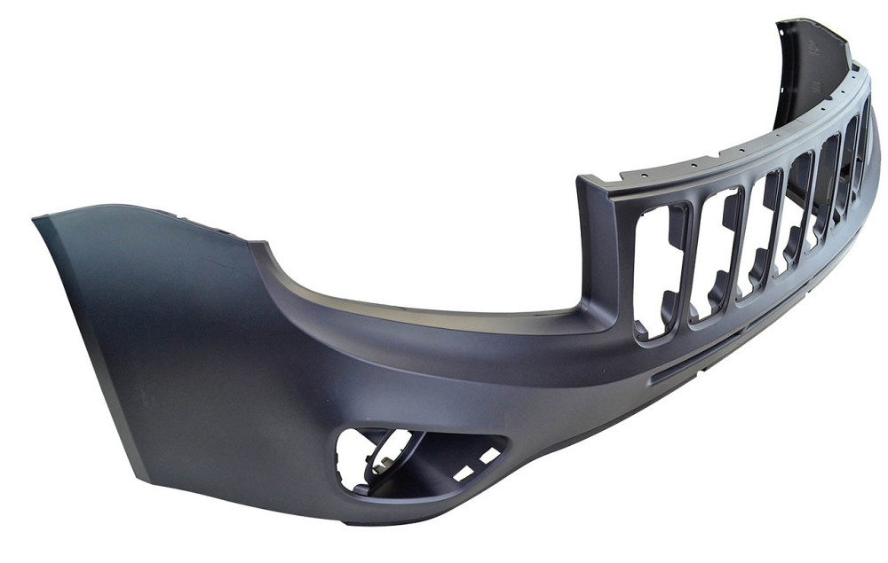 Бампер Джип Компас 1 MK (2011-2015) рестайлинг верхняя часть передний Мукачево - изображение 2