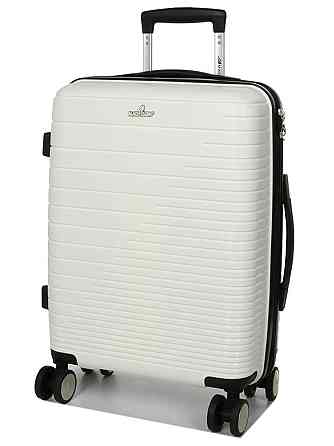 Чемодан полипропиленовый MADISSON 33703 малый 55 см белый Киев