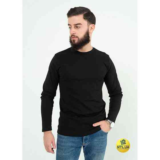 Чоловічий лонгслів зі 100% бавовни, інтерлок | Наталюкс 94-1342 3XL Київ