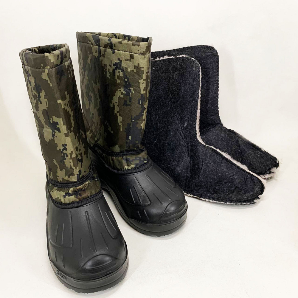 Удобная мужская обувь легкая, Теплые сапоги для рыбалки, Удобные рабочие сапоги, Ботинки робочие UG-40 Львов - изображение 4