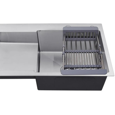 Мойка кухонная Kroner Geburstet-7848RHM (CV030022) Винница - изображение 4