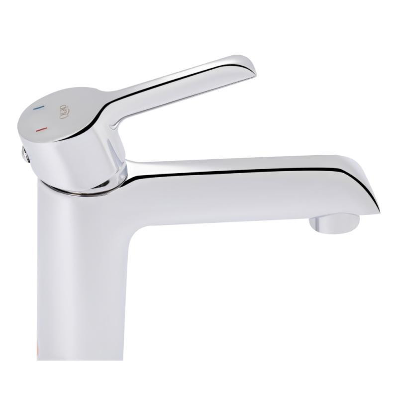 Смеситель для раковины Qtap Grand QTGRACRM001F (k35), однорычажный, низкий, хром Chrome Харьков - изображение 4