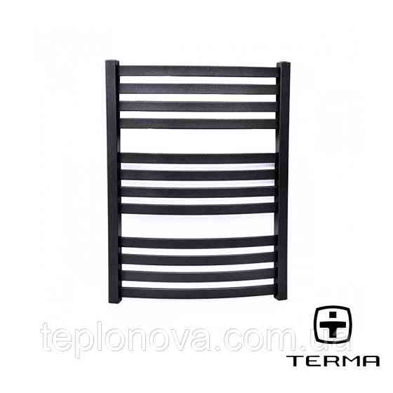 Водяна Рушникосушка Плоска Чорна 710х500 Terma Dorota Чернівці