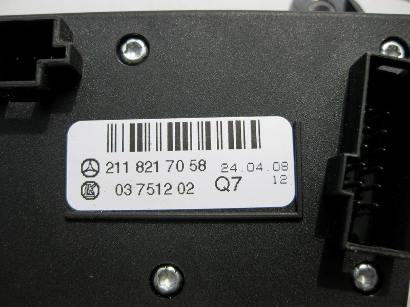 Mercedes-Benz  A2118217058 7167 Блок кнопок керування пневмопідвіски та парктроніка E-Class W211 CLS C219 Одеса - фото 3