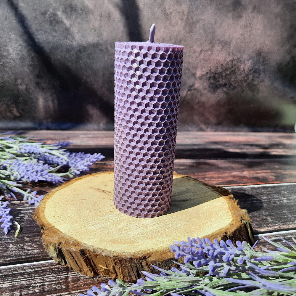 Набор двух свечей из вощины Царство Мёда 13 см Одесса - изображение 3