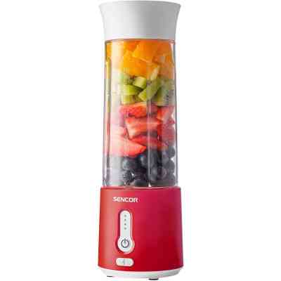 Блендер Sencor Блендер Sencor портативний для смузі 150Вт, чаша-500мл, USB-C, б (SBL134RD) Вінниця