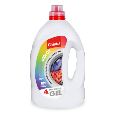 Гель для прання Chisto Clean &amp; Color 4 л (4823098415589) Вінниця - фото 1