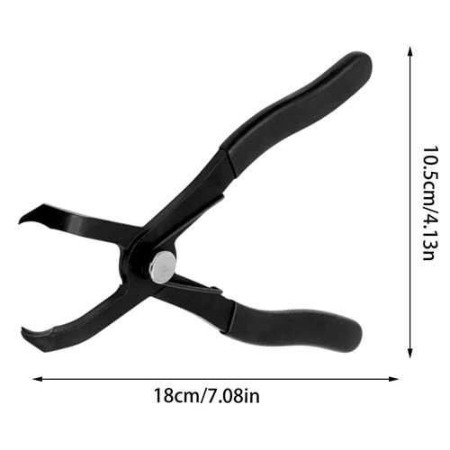 Щипці для зняття обшивки та кліпс 30° вигнуті, інструмент для авто, міцна сталь Київ - фото 4