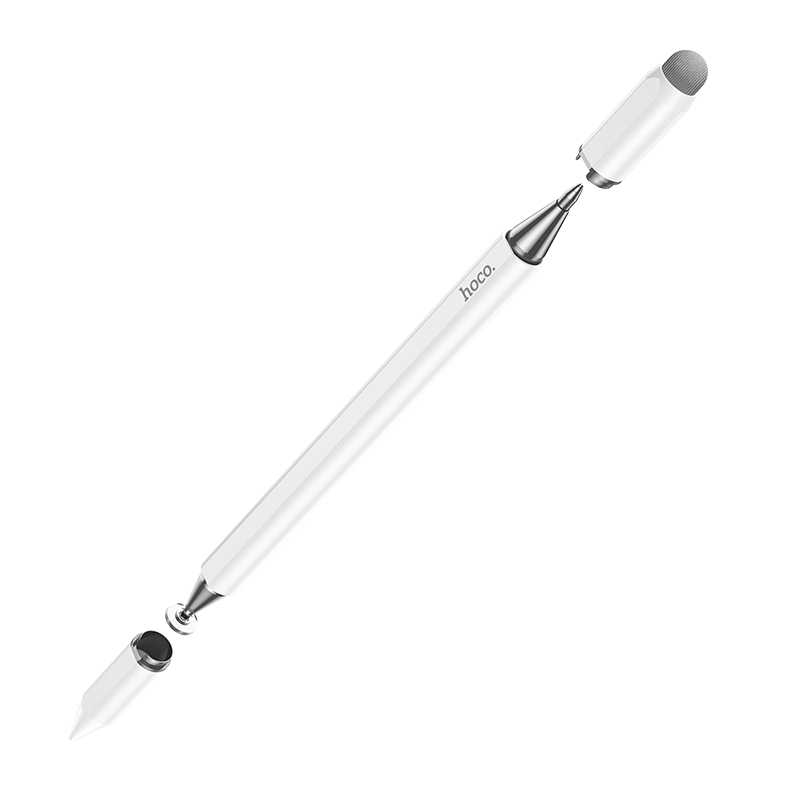 Стилус HOCO GM111 Cool dynamic series 3-in-1 passive universal capacitive pen White Київ - фото 3
